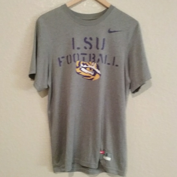 lsu nike dri fit shirt